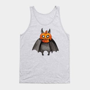 Pumpkin bat Tank Top